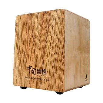 Hluru Cajon 36CN Vermilion Bird - Zebra wood Hluru Cajon 36CN Vermilion Bird - Zebra wood