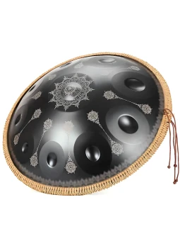 Хендпан Fzone HP22I10N-Mandala Black - Handpan Drum 22" Хендпан Fzone HP22I10N-Mandala Black - Handpan Drum 22"